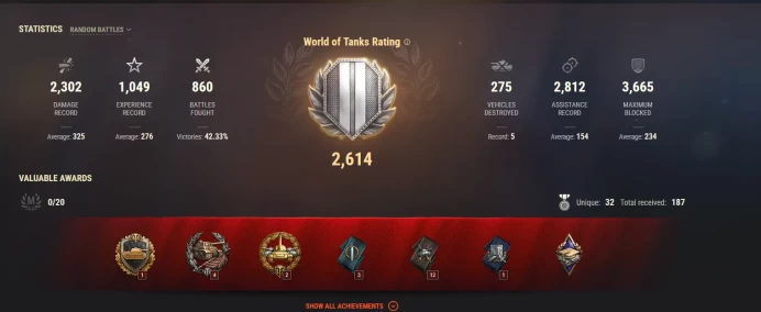  1* IX / World of tanks / WOT / see the picture / PLS Read Description / walde