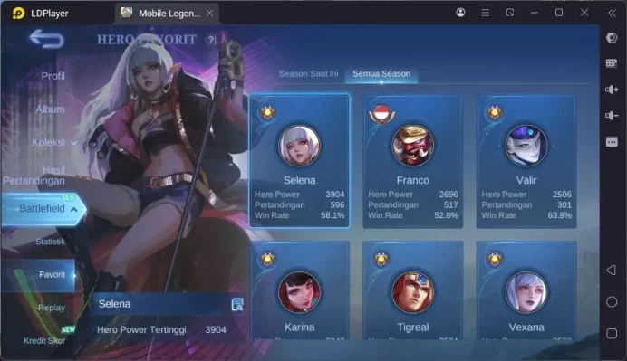 Global|Hero 132|Skin 200|Legend Franco+Gord,KP Thamuz,Kof Karina,6 Luckybox,Zodiac Aurora,etc|Renowned|Check SS|ML1611B