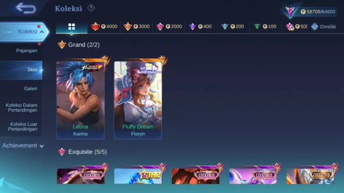 GLOBAL|Hero 123 Skin 227 | CC Khufra | Pace Cici Zhuxin | Covenant Lylia | Luckybox Uranus Zhask Alice ML1622B