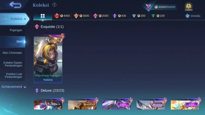 GLOBAL Hero 132 Skin 240 | Sparkle Fredrinn | CC Nata | Spongebob | Lightborn Granger | Mworld Yin check ss ML1643B