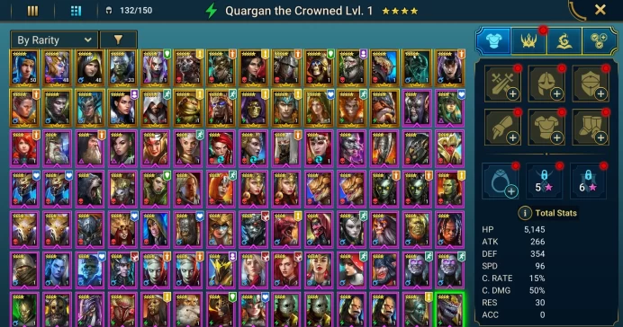 Starter acc with Venalicia : 90k energy / 58 mln coins / Lady of Ireth, Var-Gall, Sethallia, Arix, Ninja + 20 Login Legendaries
