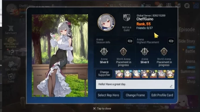 GLOBAL Unverif|7 ML(NM Luna,ABS Yufine,SS Vivian,Etc)+Setsuka,Rinak,Etc|PoH ON|Auto W Hunt|5K Energy+25K Stigma|Stove(ES4606)