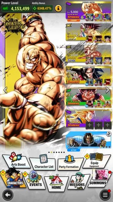 Lvl 161|40M Total Power|8 UL|1 LR|Gogeta,SS Goku,Frieza,SS4 Goku,Buu:super,Vegeta,Omega,LGBardock|ETC|RA637B