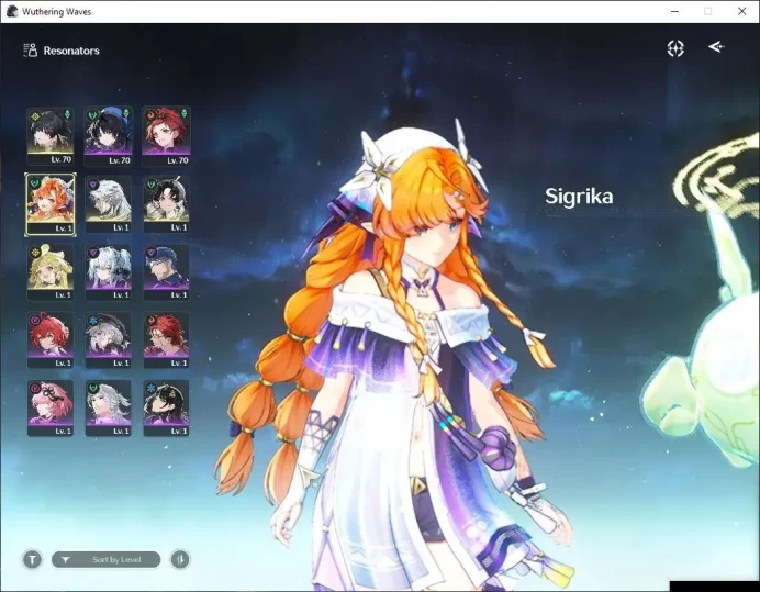 SEA|UL 48|1 Limited| Sigrika R5+Sign | Data Bank Lv 30 | MC Female | Log Kuro | Check SS (WW3230)