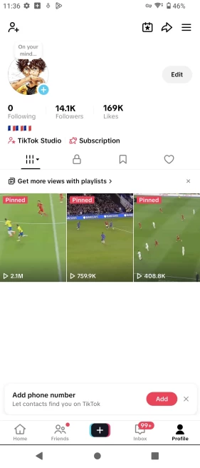 [Discounted] France Monetized Creator Rewards Program Account | 14K Authentic Followers & 169K Likes | Verified Screenshots + Good Standing