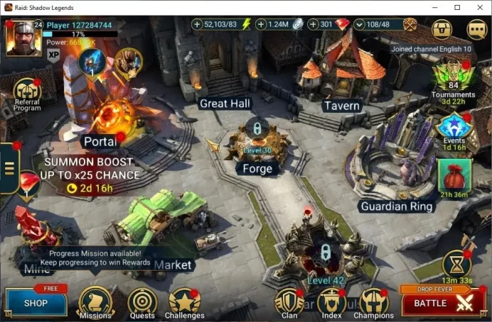 Lv24 668K Power|1 Mythic [Nais] +18 Legendary(Pythion,Ninja,Artax,McAngelo,Ezio,Wukong,Etc)|52K Energy|Plarium|RSL1476