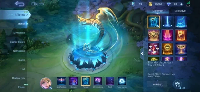 ML160//Level 41 190 Skins Mythic JJK Gojo JJK Yin Prime Claude Granger Beatrix Collector Valir MC 167 Lucky Roger Kimmy Star Lesley