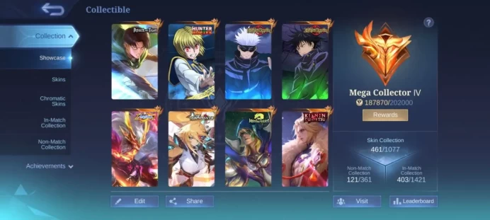 ML57 Mega leg 2 JJK Gojo Julian HXH Julian Prime 3 transfer 2 Kishin Lancelot collector YSS dulex 70