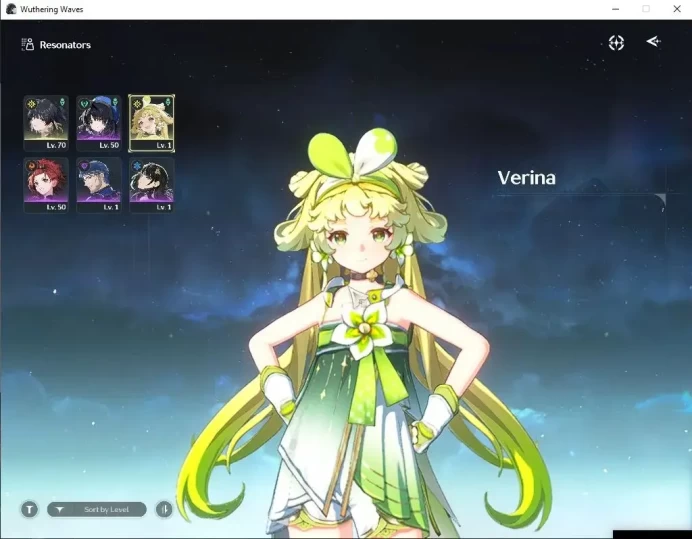 EU|UL 47|Ready Gacha|64k Astrite+125 Lustrous+12 Radiant|Verina|Data Bank Lv 30|MC Female|Log Kuro|Check SS(WW3243)