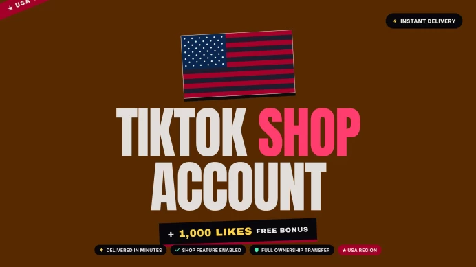 US | TikTok Shop | Clear | Manually Created | Full Access + Gift