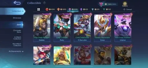 ML122//Top Rank Mythical 28 Stars; LEGEND Franco; Megumi Julian; Aspirants Ruby, ChangE; DUCATI Leomord