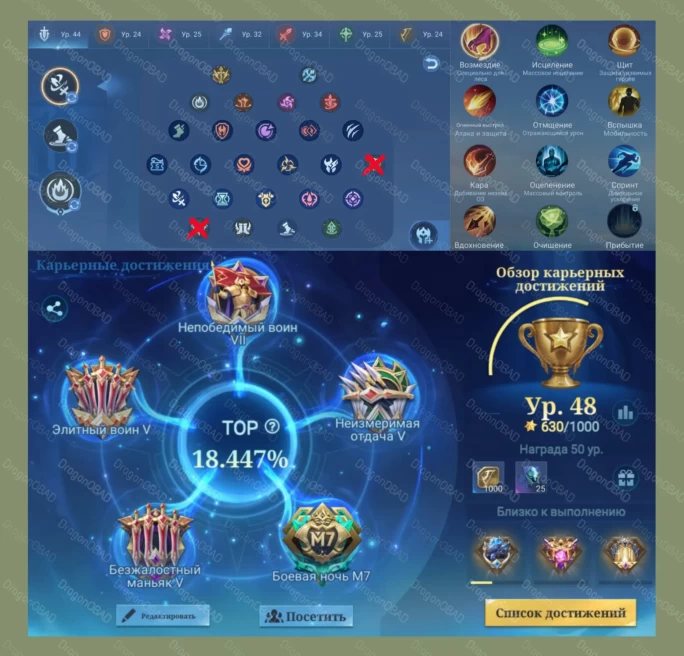 ML190//Level 28 25 Skins Rank Master Cecilion Soul Vessels Luckybox Zodiac Epic x4