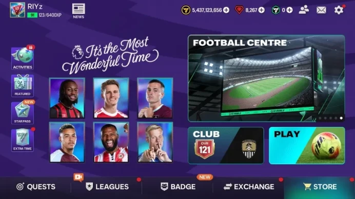 OVR 121/131B Value + 5B Coins + 8K Gems + 2k RUP|16 Max EVO Full Meta(R9,Cech Festive,Toure,Vieira,Hazard,etc)|Log EA(FCM760)