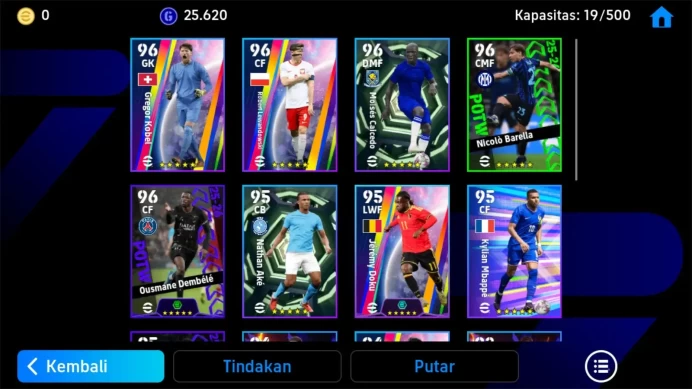 ANDROID|PW 3073|Lampard epic,Toure epic,Totti epic,sneijder epic,messi,shevchenko,Etc|2026|EFB1346B