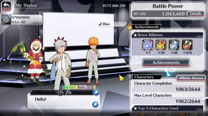 [GLOBAL]53K Orb+Fresh Senkaimon Quest|Rukia 10th Anniv,CreatorArt(Renji,Ichigo),Gremmy Christmas24,Etc|CheckSS(BBS1953)
