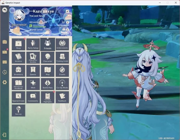 ASIA|AR 57|10 limit+2sign|Zibai,Linnea,Xilonen+sign,Raiden+sign,Furina,Kazuha,Ayaka,etc|MC Female|Check SS|GI156B