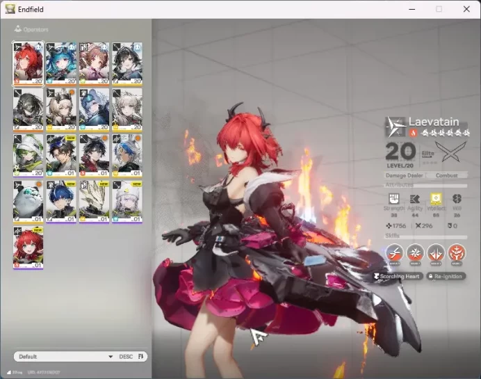 Starter-Mid | ASIA | 6-Star Laevatian | 6-Star Last Rite | 6-Star Ardelia AKE004B