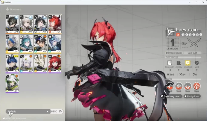 Starter Fresh | NA/EU | New Horizons On | Day 1 Sign-in 6-Star Laevatain Etc. | MC Female AKE022B