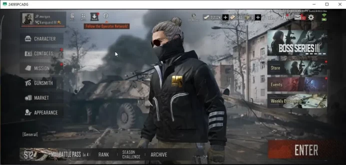 MOBILE Lv30|SV 10,1M|CV 7M|M4 Heavy,GS2 Headset|Koi AK102,SS T03,Ceremonial Mk14,Ceremonial S12K,Etc|CN OFF|Log Infinite(AB3108)