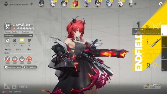 Starter Fresh | NA/EU | New Horizons | Day 2 Sign-In | SSR Laevatain | SSR Weapons Wedge | SSR White Night Nova AKE028B