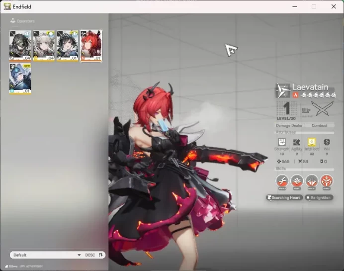 Starter Fresh | NA/EU | New Horizons On | Day 1 Sign-In | 6-Star Laevatain | MC Female Perlica | Chen Qianyu | Snowshine AKE031B