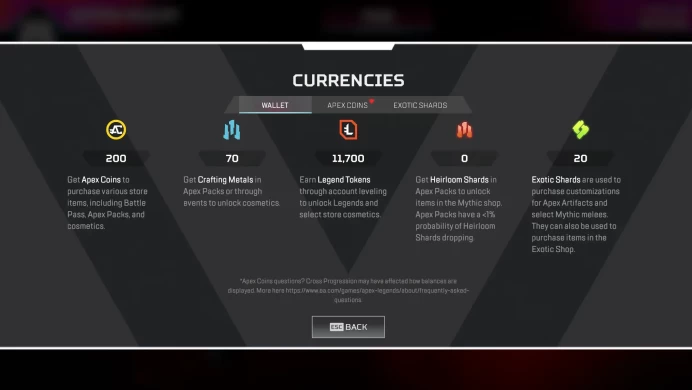 Apex Ea Account | Universal Heirloom / Grand Slam | 2 Reactive Skins | 114 Legendries | Level 440 | 200 Apex Coins | Full Access