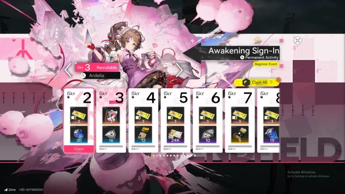 Starter Fresh |ASIA| New Horizons On | 6-Star Laevatain |MC male AKE048B