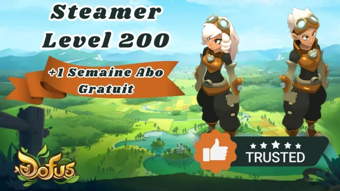 Hellmina - Steamer level 200 Omega Perfect for PVP/PVM never authenticated and secure 100% Garantie a vie
