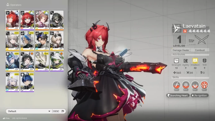 Starter Skip Tutor | Asia | Laevatain | ardelia | mc female  AKE069B
