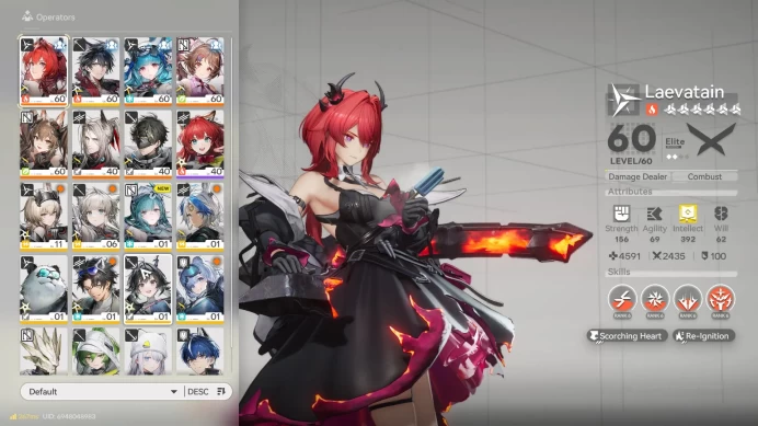 NA / EU | Laevatain P1 + Sign | Gilberta + Sign | Last Ride | ardelia | Pogra | WP B6 9 | Mc male | lvl 50 AKE076B