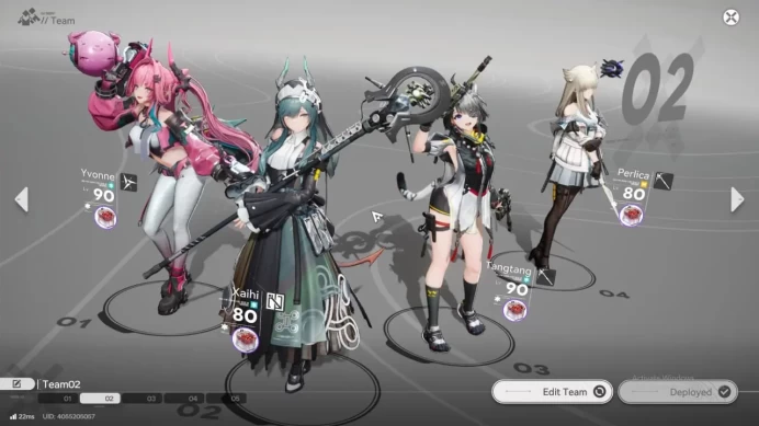 ASIA | Well build Yvonne Sign, Tangtang P2 + Sign, Ardelia + Sign, Last Rite + Sign,Perlica + Sign, Lifeng P1, MC Female AKE105B