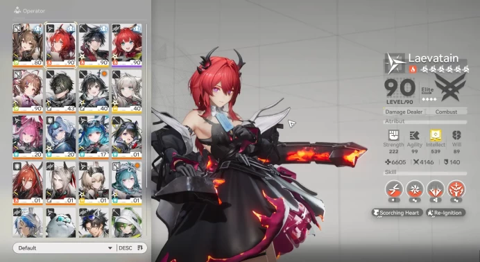 ASIA | Lv 55 | Laevatain Sign, Gilberta Sign, Ardelia Sign, Yvonne, Tang Tang, Last Ride, |  MC Male AKE144B