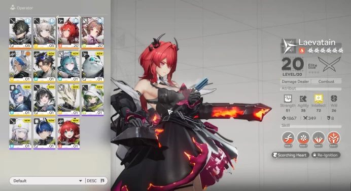 ASIA | Starter Laevatain | MC Male | AKE187B