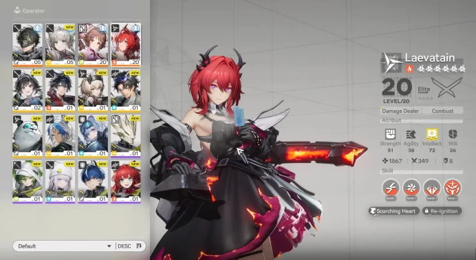 ASIA | Starter Laevatain | MC Male | AKE188B