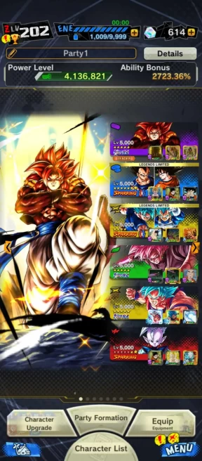 UL ss4 gogeta+Rose Goku+Kaioken Goku+2 LF fusion Goku and Vegeta-18 Legends(gotenks+ss4 gogeta+Vegeta+Broly blue+sp vegito) Have Equipment (383)