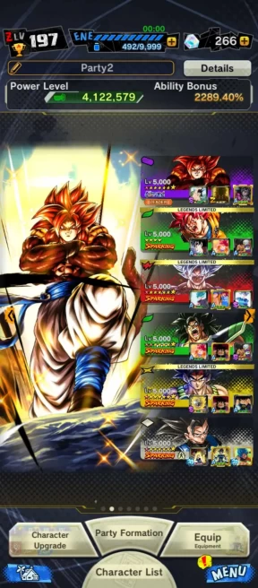 UL ss4 gogeta 8s+19 Legends(shenron+super 17+ss god Goku+pikkon+Piccolo+gamma+goku ui+bardock+trunks+broly+zamasu) Have Equip (342)