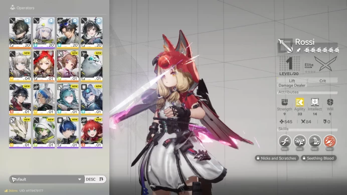 NA EU | atarter fresh, Rossi, Ardelia, WP 6s 1 | For sign n detail please check SS AKE275B