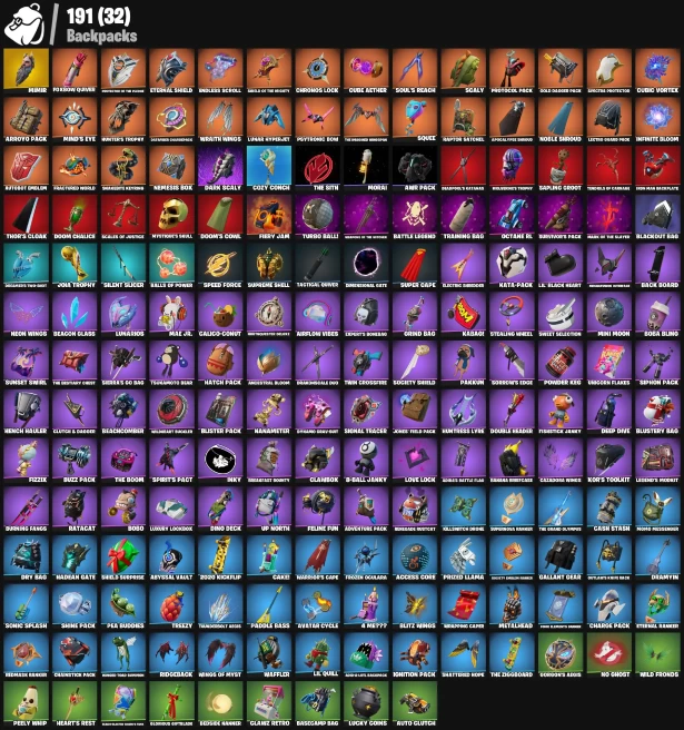 136 skins | OG STW | Master Chief | Gold Kratos | The Cube Queen | Menace | Nezumi | Mecha Cuddle Master | Vi | Rex |