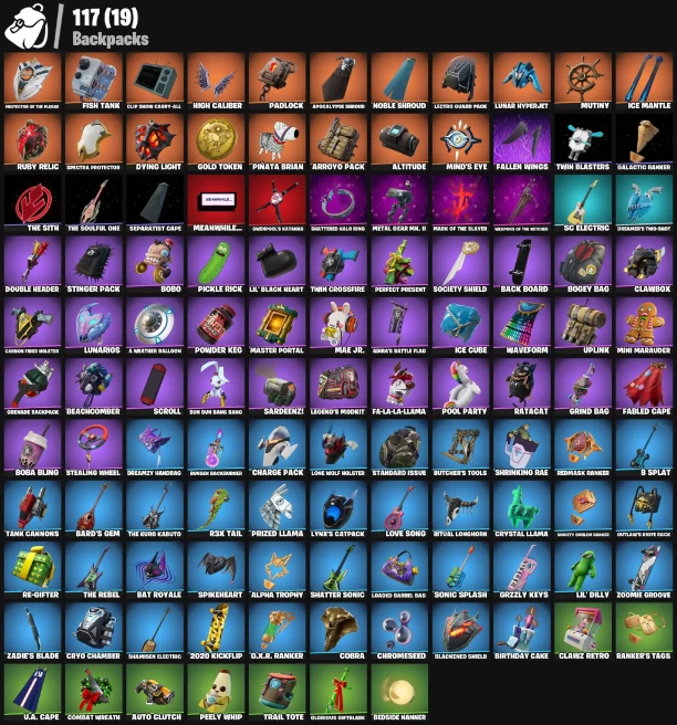 78 skins | OG STW | Eon | Naruto Uzumaki | Paradigm (Reality-659) | Valeria | Nezumi | Calamity | Leviathan | Hybrid