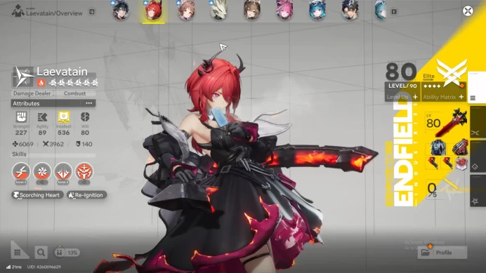 ASIA | 3Limit+3Sign |Laevatain Sign,Yvonne Sign, Gilberta Sign, Lastrite,Ember,Ardelia,Pogra,Lifeng |AKE319B