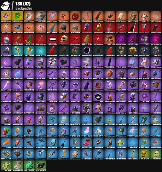 138 skins | OG STW | The Champion | Sultura | Dynamo Dancer | Menace | Nezumi | Wild Card | Mecha Cuddle Master 