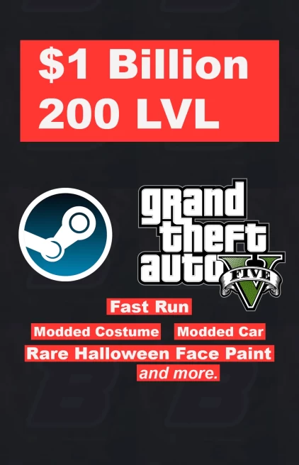 Online Enhanced Steam | $1 Billion | Level 200 | Full Unlocks + Extras | Safe Method | Instant Delivery