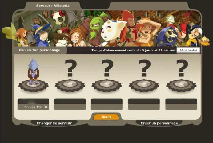 Allisteria>[ Sadida LVL 150 ]  Never Verified Account (Auto Delivery)