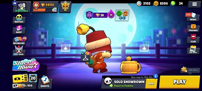[Code A63] Level 221 / 59k Trophy + Merchant Gale + Belhop Mike + Poco Star + Mecha Paladin Surge / Very Rare Skins