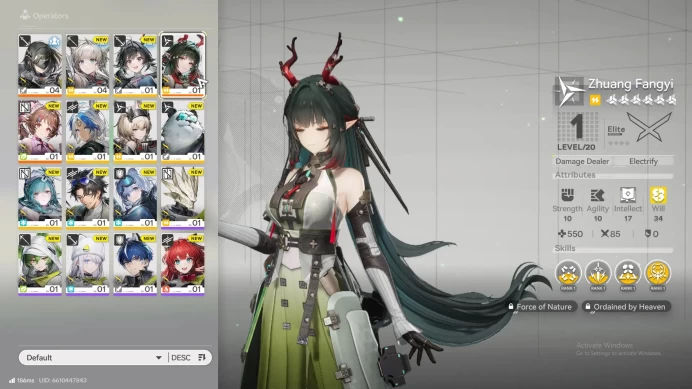 NA EU | ASIA Starter | NA EU Limit Zhuang Fangyi | ASIA Limit Tang Tang |AKE416B