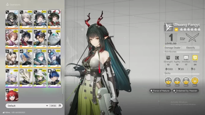 NA EU | ASIA Starter | NA EU Limit Zhuang Fangyi | ASIA Limit Zhuang Fangyi |AKE417B