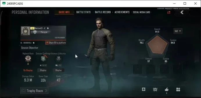 MOBILE Lv30|SV 9,3M|CV 8,6M|AKS-74U QS,AK-12 GM,Forest MP5,Abomi Vector 9,SQB M110 Speed|CN ON|Log Infinite|CheckSS(AB3113)