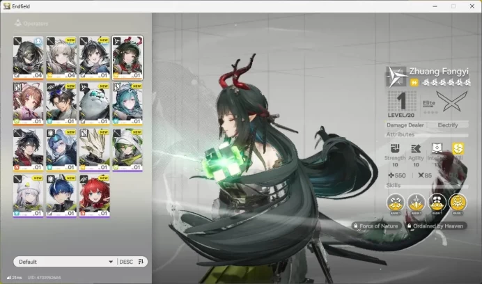ASIA|Fresh starter|1 limit| Zhuang Fangyi, Ardelia ,etc|MC Female|Check SS|AKE439B