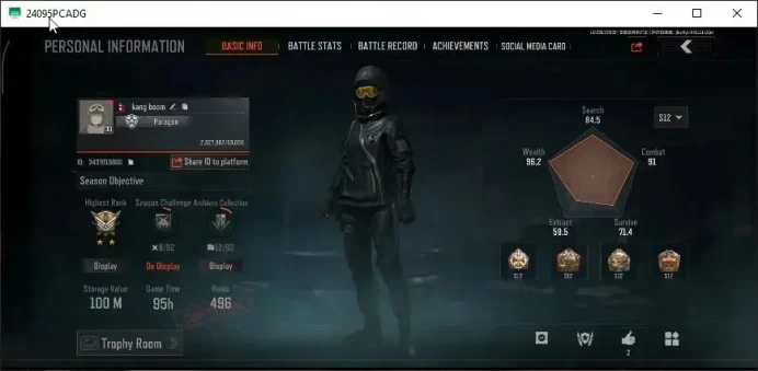 MOBILE Lv30|SV 100M|CV 60M|5 Set|Decree LR-AR1,Koi LR-AR2|AKM SS,AK-74N B,ACE31 DS,SCAR-L SS|CN OFF|Log Infinite|CheckSS(AB3115)