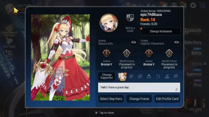 GLOBAL Unverif|Starter|2 ML(Salome,Sage Baal)+Charlotte,Fenne|Low Progress|Poh+Bless ON|MM 730|Stove|ES4633